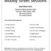 Moody Street Sessions Notes page