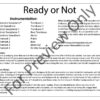 Jazz Ensemble Chart Notes Page
