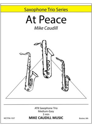 Sheet music cover page
