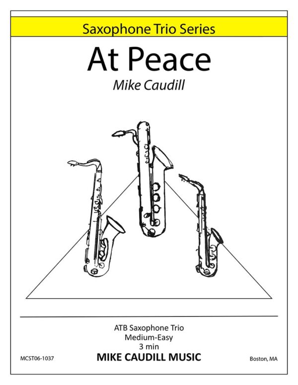 Sheet music cover page