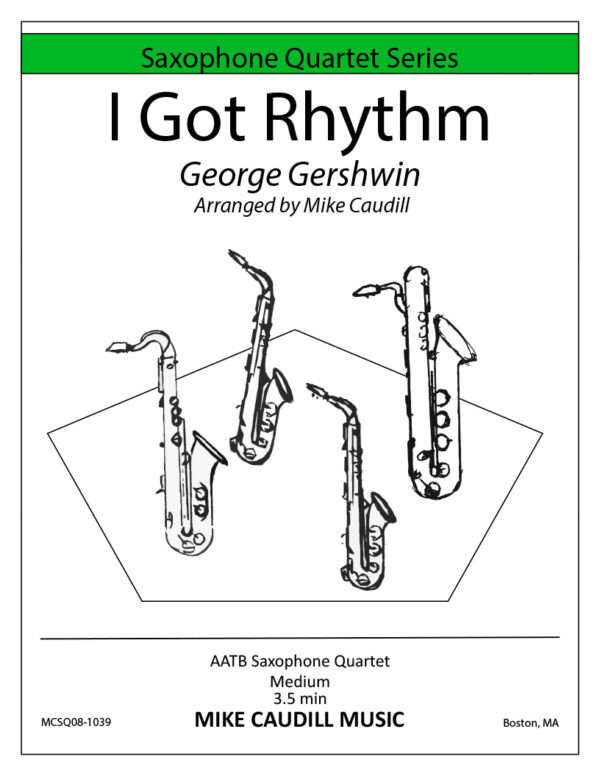 I Got Rhythm Cover Sheet music cover page